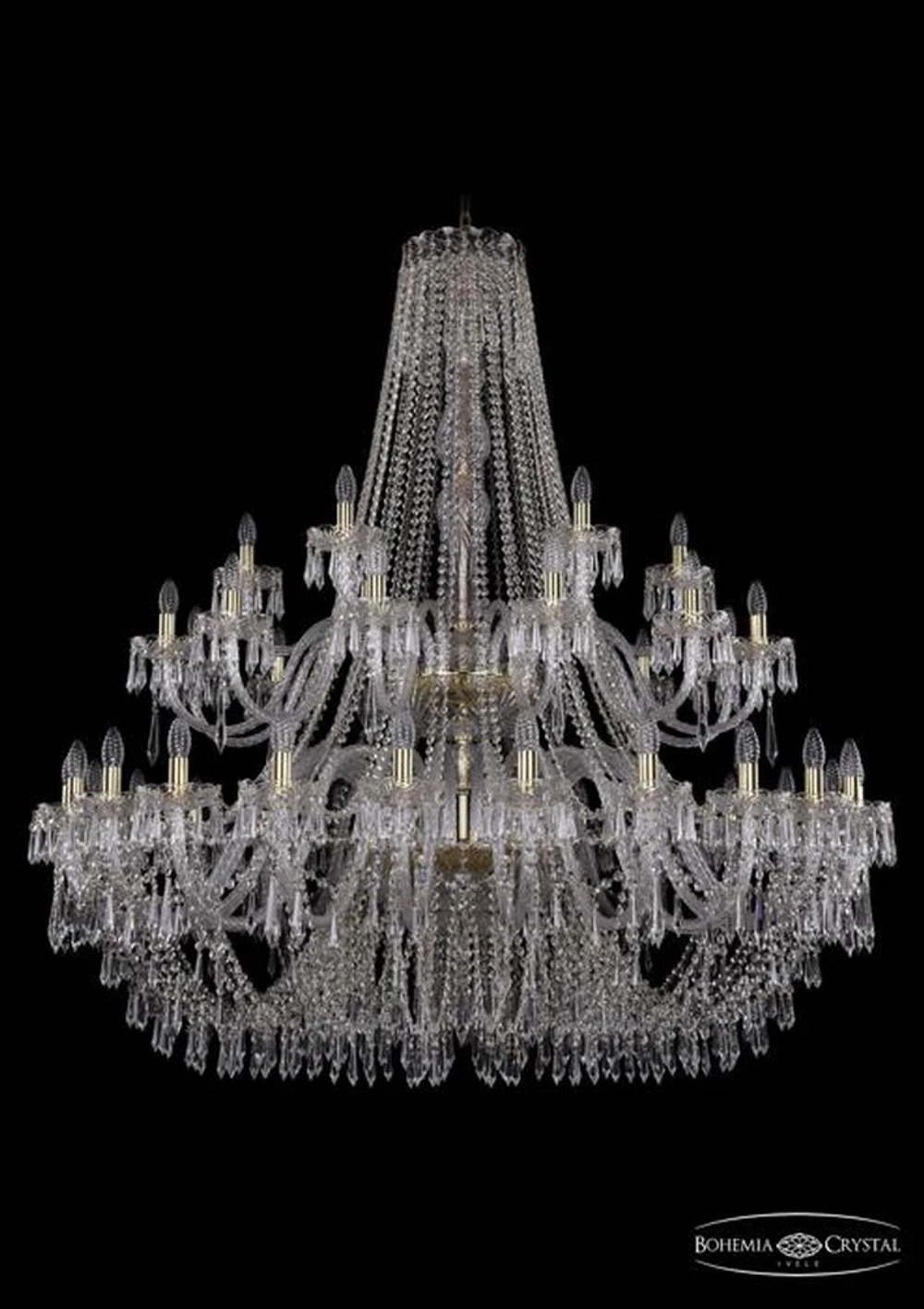 Подвесная люстра Bohemia Ivele 1403/24+12+6/530/2d/G