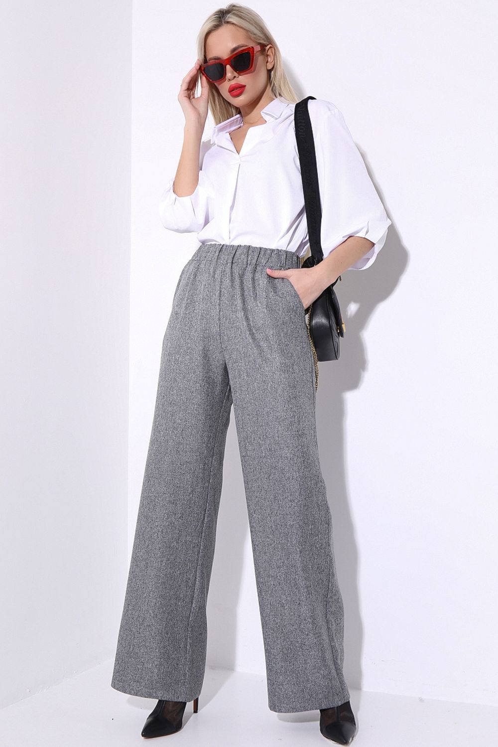 Брюки "Мэгги" (графит) Elza (Акция)