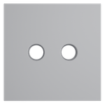 Накладка для розетки телевизионной оконечной TV+SAT, S70 (серый)