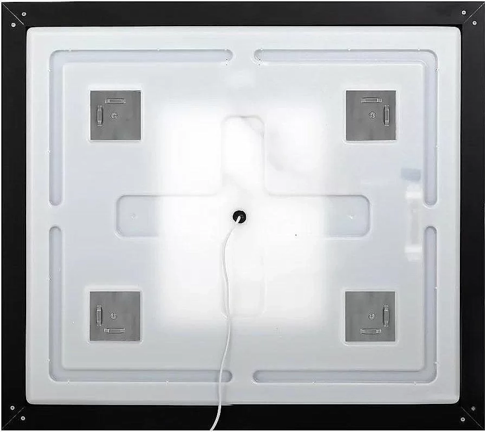 Зеркало BelBagno Kraft SPC-KRAFT-1400-800-LED-TCH-WARM-NERO черный