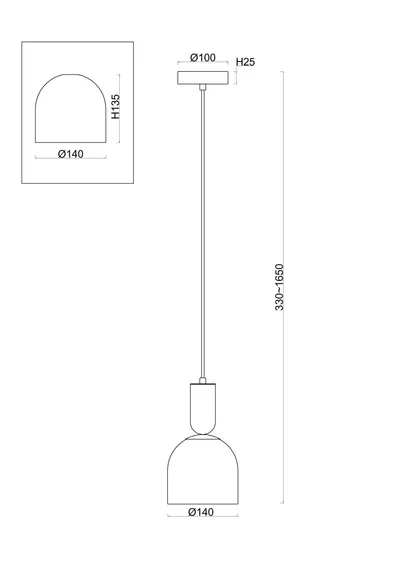 Подвесной светильник FR5263PL-01N Наследие / Heritage E14x1 Freya fr5263pl-01n
