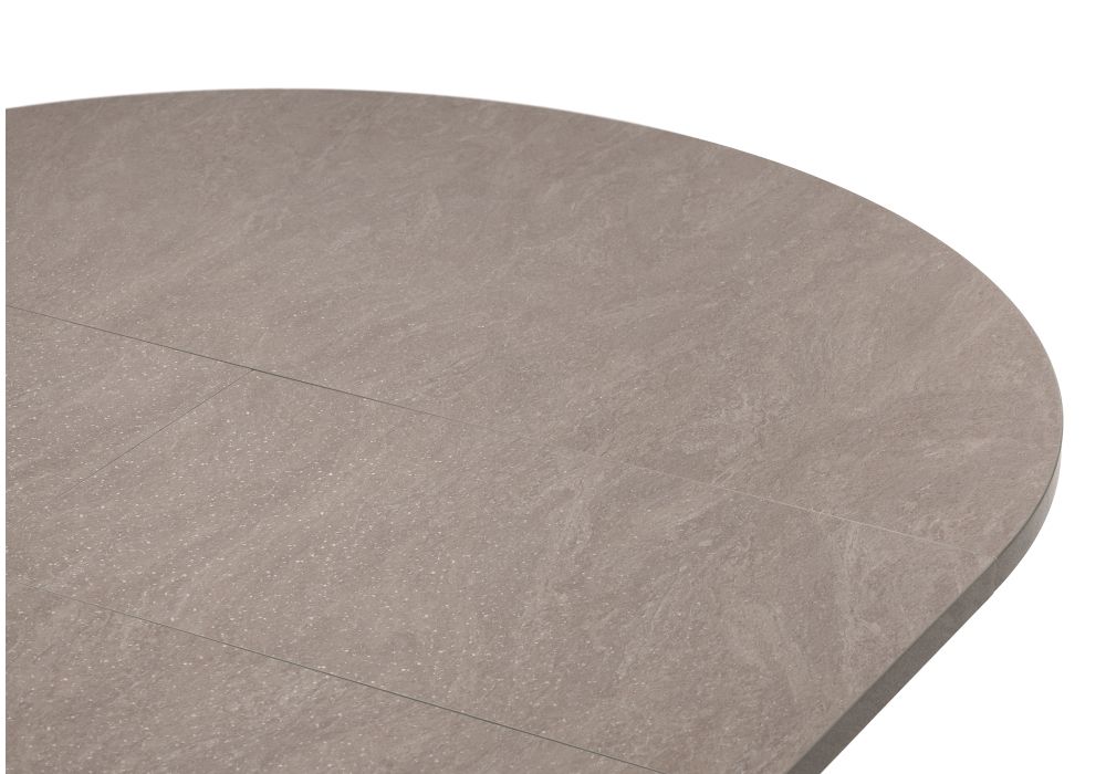 Деревянный стол Регна 100(130)х100х75 черный / бежевый