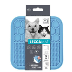M-PETS Лизательный коврик для медленного кормления домашних животных, размер S, цвет голубой