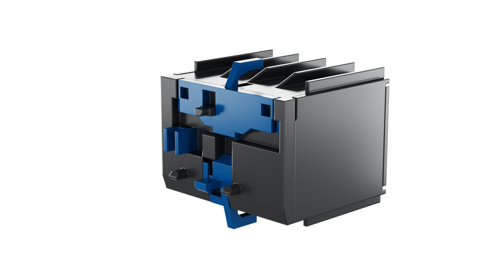 Блок всп. контактов Prompower PLA1KN11 серии Pulse, фронт. монтажа для серии PLC1-K, 1НО+1НЗ