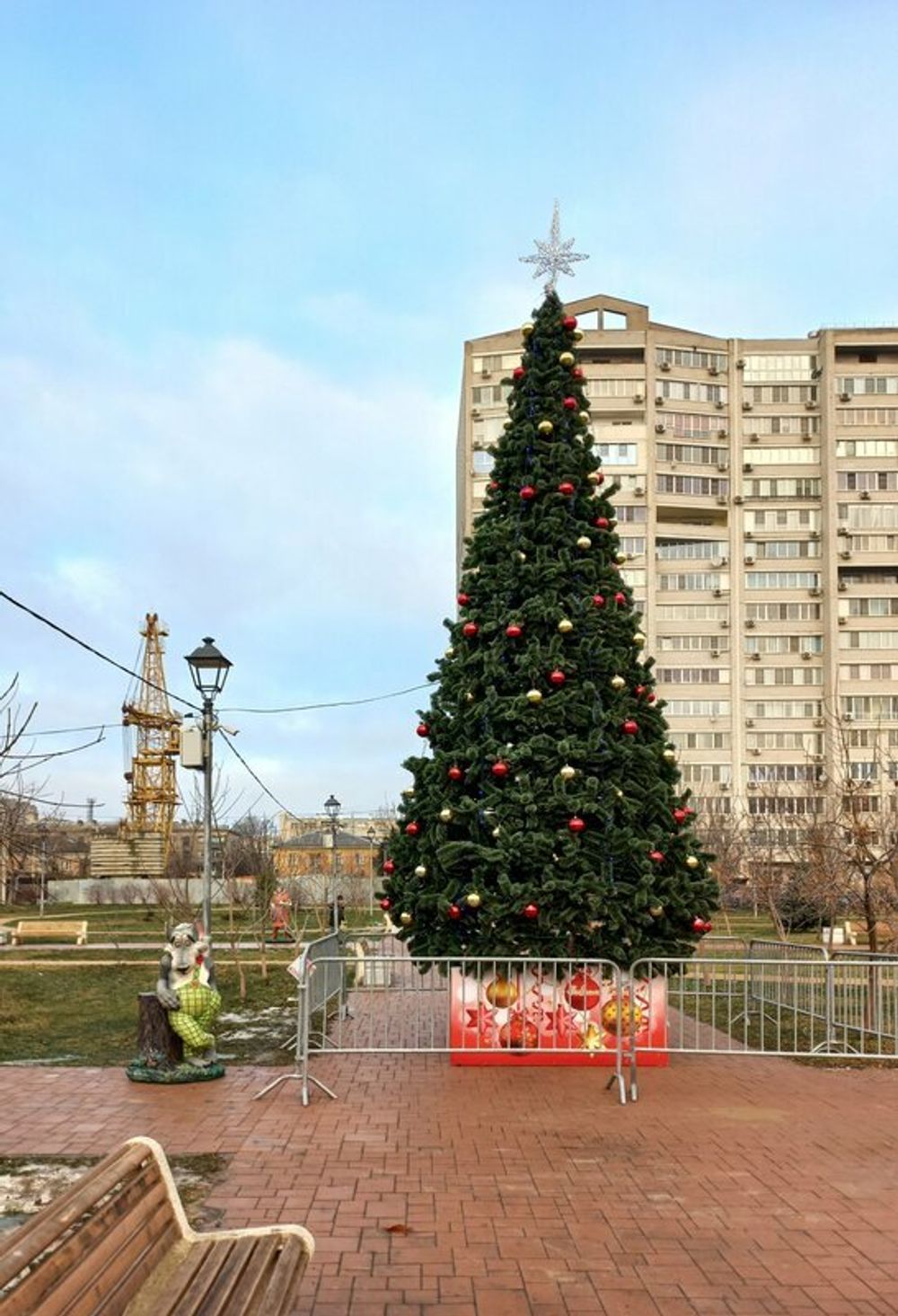 уличная каркасная ель - уральская, хвоя леска