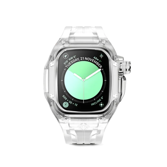 Корпус для Apple Watch - RSTRIII45 - CRYSTAL STEEL