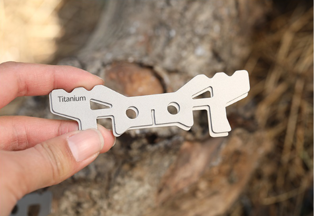 Спиртовая горелка, титановая WST012-1A