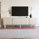 Дизайнерская тумба под телевизор 200 см Ола, 4 двери