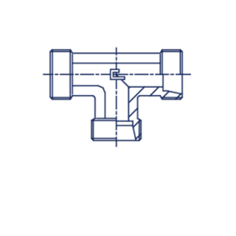 Соединение PT DS14 22x1.5 (корпус, нерж.)