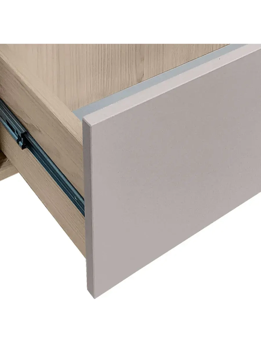 Шкаф-пенал напольный с полками Кашемир 72х32х150