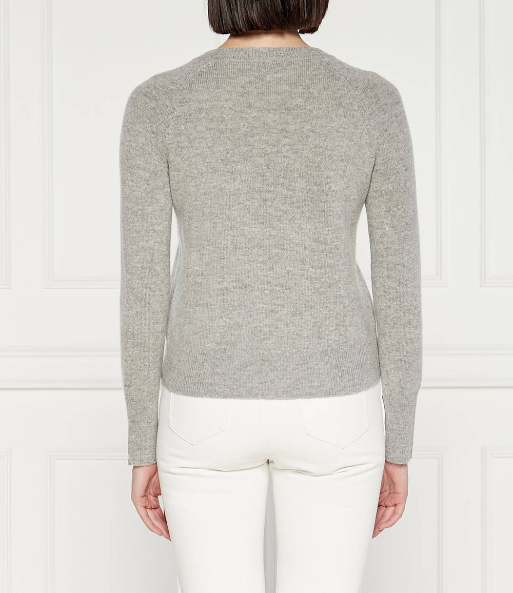 Хлопковый свитер Marella SPORT - серый(33660642)