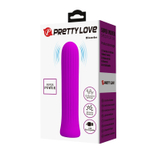 Лиловый мини-вибратор Blanche - 10 см.