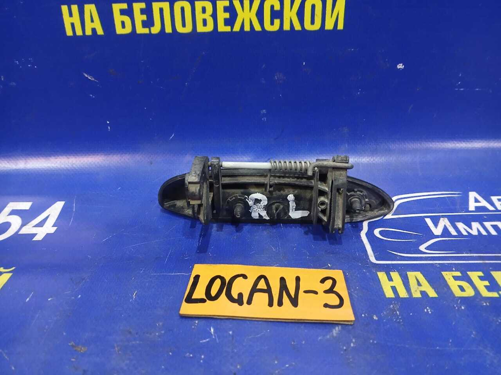 Ручка двери задней левой внешняя RENAULT LOGAN 2010