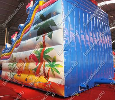 Горка для бассейна "Песни моря", 9*6*8,8 м