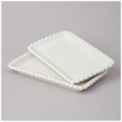 НАБОР БЛЮД LEFARD "PEARL" ПРЯМОУГ. 2 ШТ. 20*12*2 СМ (КОР=18НАБ.)