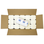 Полотенца бумажные 250 шт., LAIMA (H3) UNIVERSAL WHITE PLUS, 1-слойные, белые, КОМПЛЕКТ 15 пачек, 23×23, V-сложение.