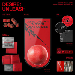 Альбом ENHYPEN - DESIRE : UNLEASH 6th Mini Album BATH BOMB Version