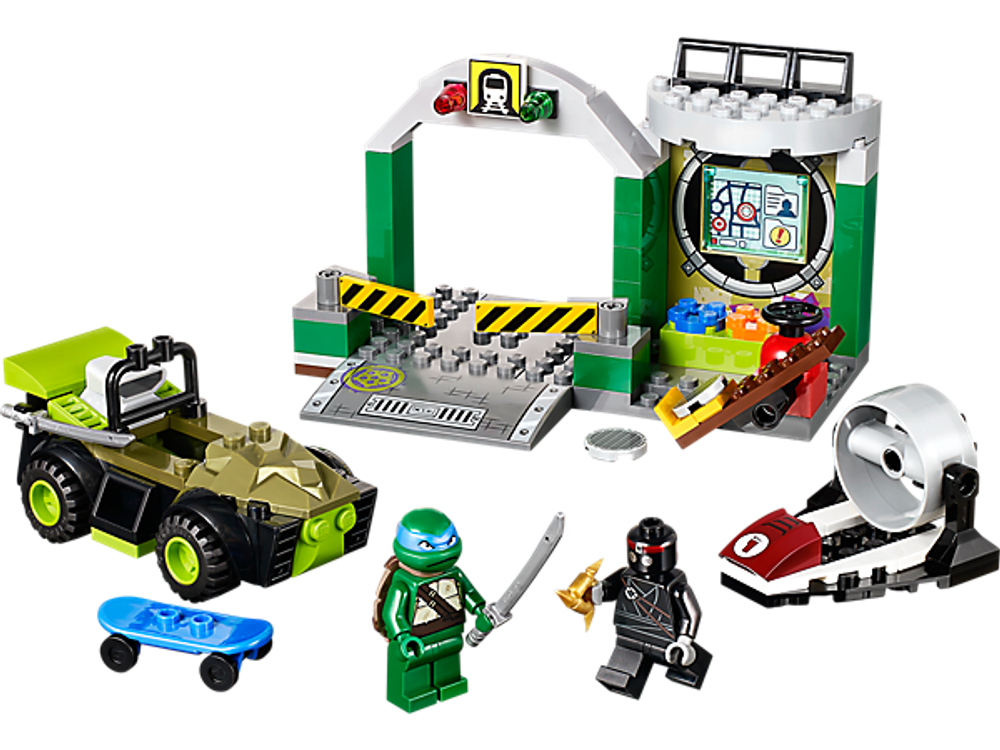 LEGO Juniors: Логово черепашек 10669 — Turtle Lair — Лего Джуниорс Подростки Черепашки-ниндзя