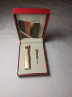 Зажигалка кремниевая синяя