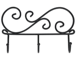 Вешалка "Кружева 3" черная