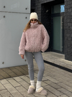 Шуба Pink sheep розовый