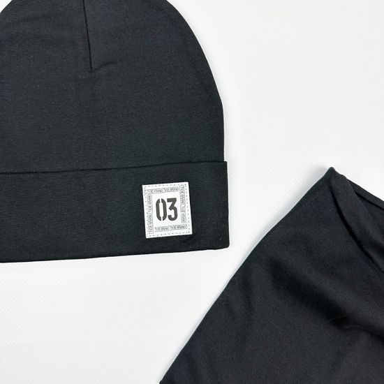 Комплект двухслойный (плотный), Черный