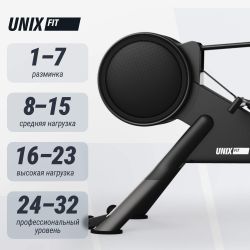 Гребной тренажер UNIX Fit Air Magnetic Rower-1100 PRO (10.1 TFT)