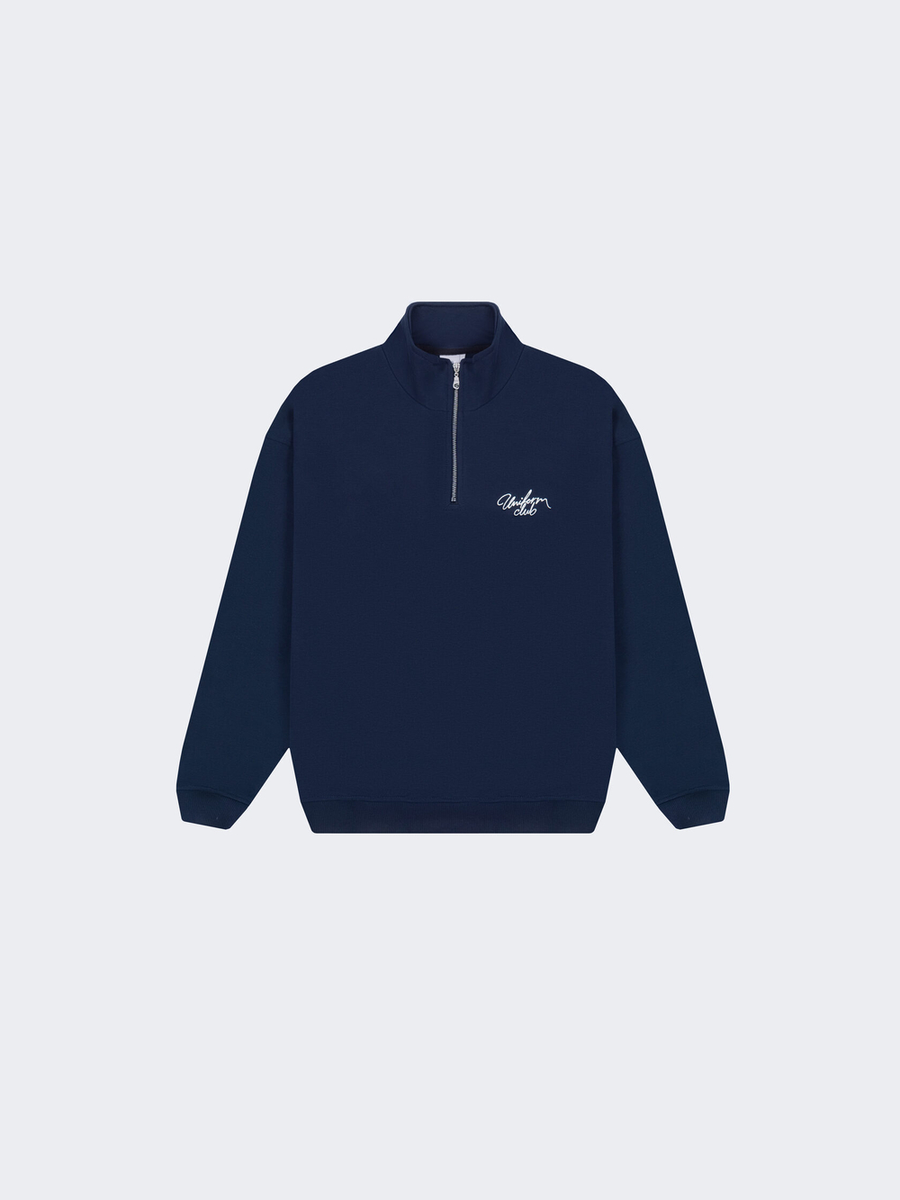 Cвитшот UNIFORM Half-zip Club, Синий