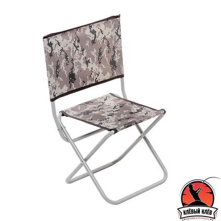 Стульчик рыболова со спинкой КМФ цифра СР-280C (T-FC-280S-DG) TONAR (0)