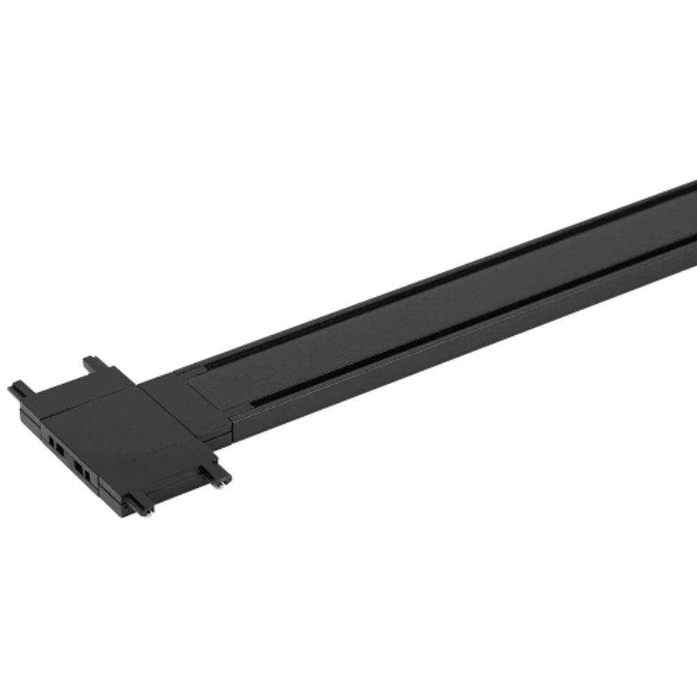 Коннектор питания ЭРА TRM-S5-CT BK для магнитного шинопровода Т-образный черный | Магнитный шинопровод и аксессуары