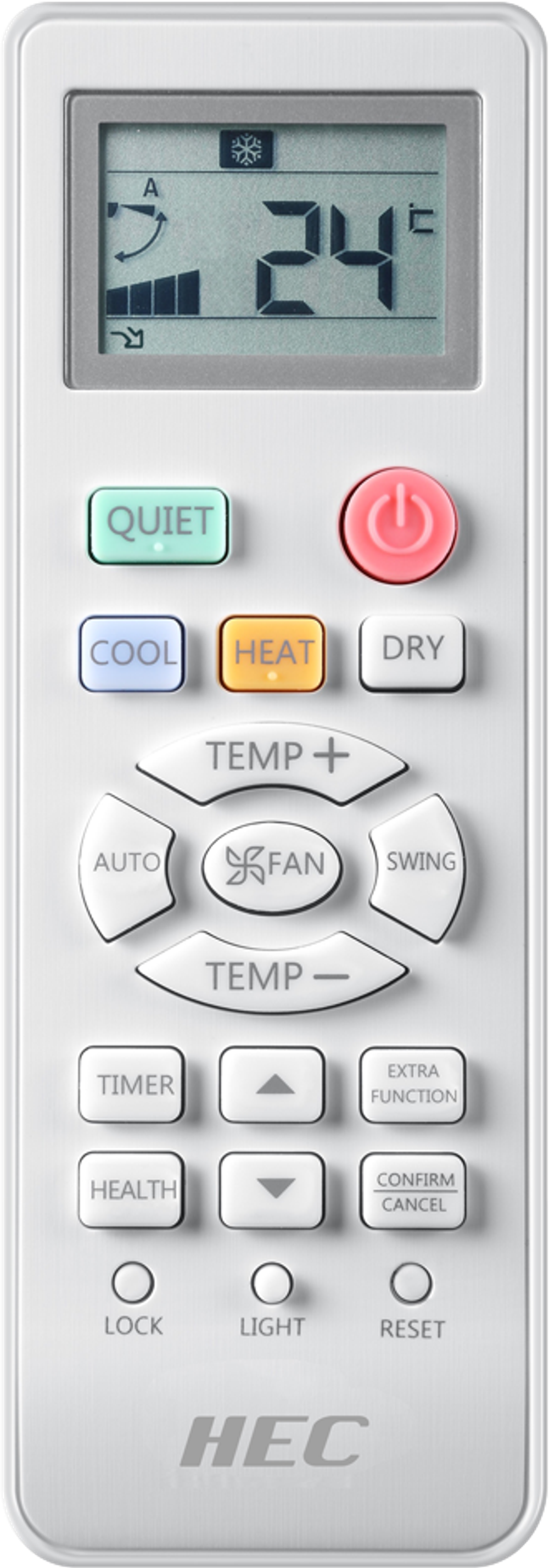 Сплит-система кондиционер настенный HEC-24HRE03/R3-W(DB)-IN/HEC-24HRE03/R3(DB)-OUT серии Design Inverter White на 70 м²