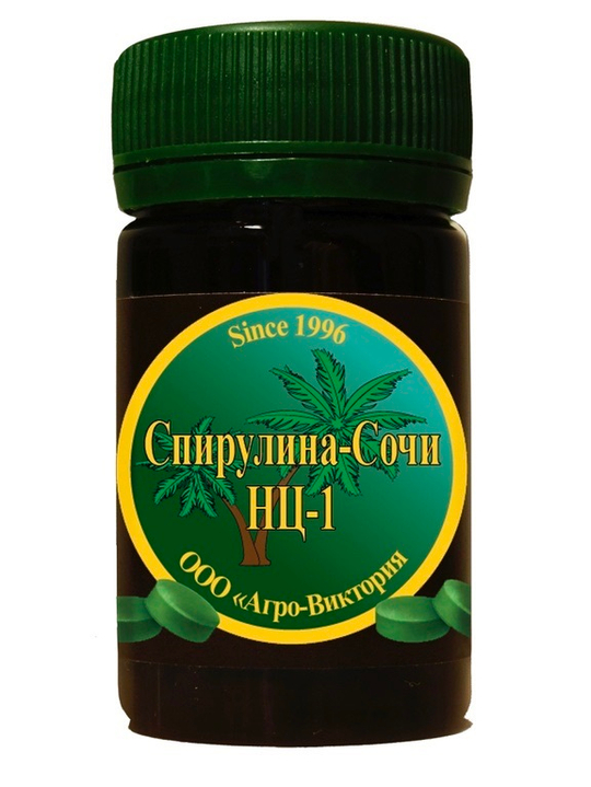 СПИРУЛИНА НЦ 1 (без добавок) 60 ТАБЛ