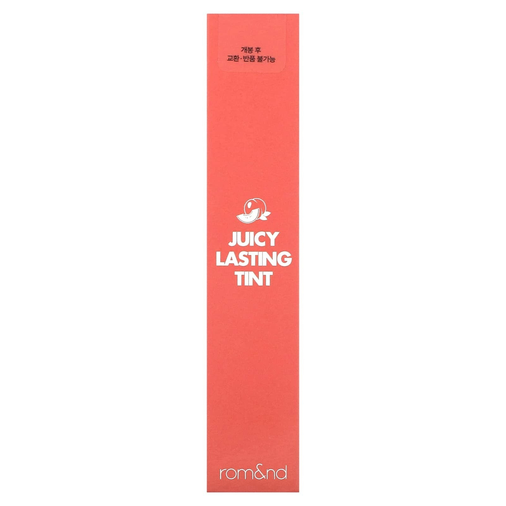 rom&nd, Juicy Lasting Tint, 18 персиковый глинтвейн, 5,5 г