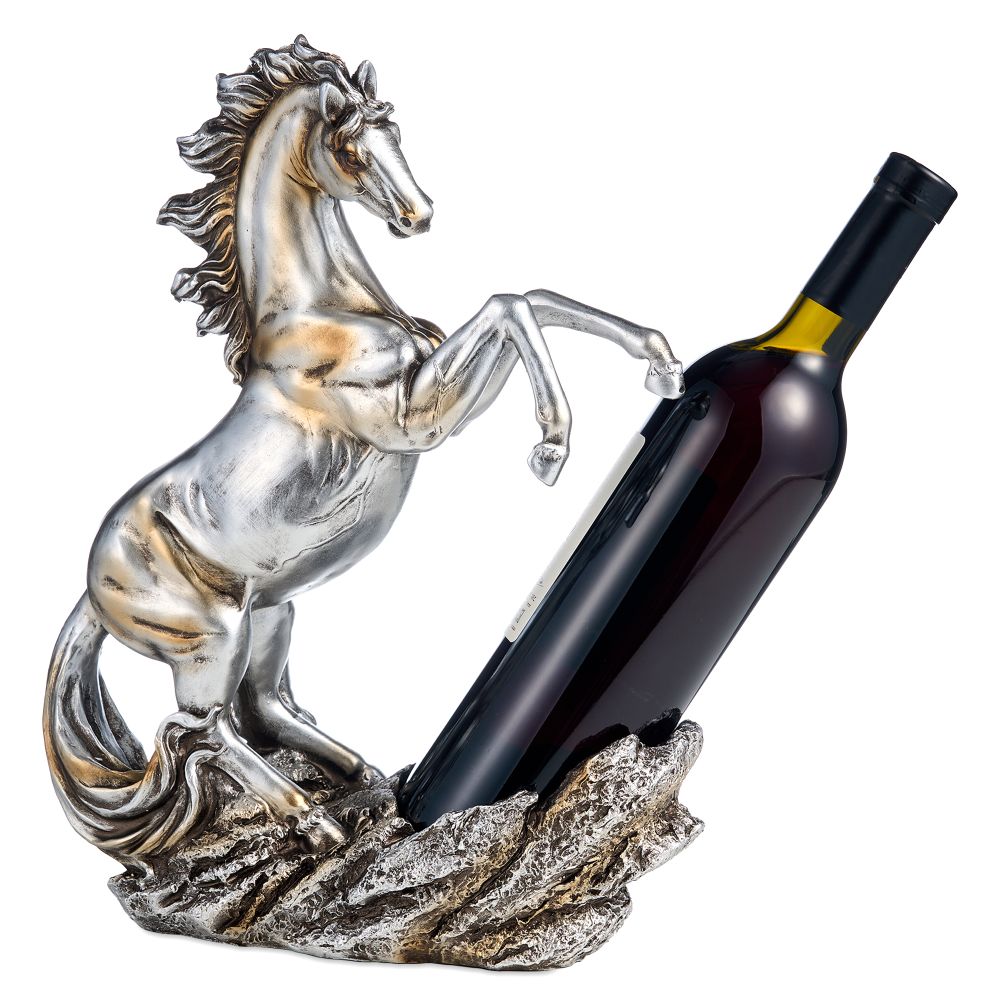 ПОДСТАВКА ПОД БУТЫЛКУ "ЛОШАДЬ" 26*12*33,3 СМ