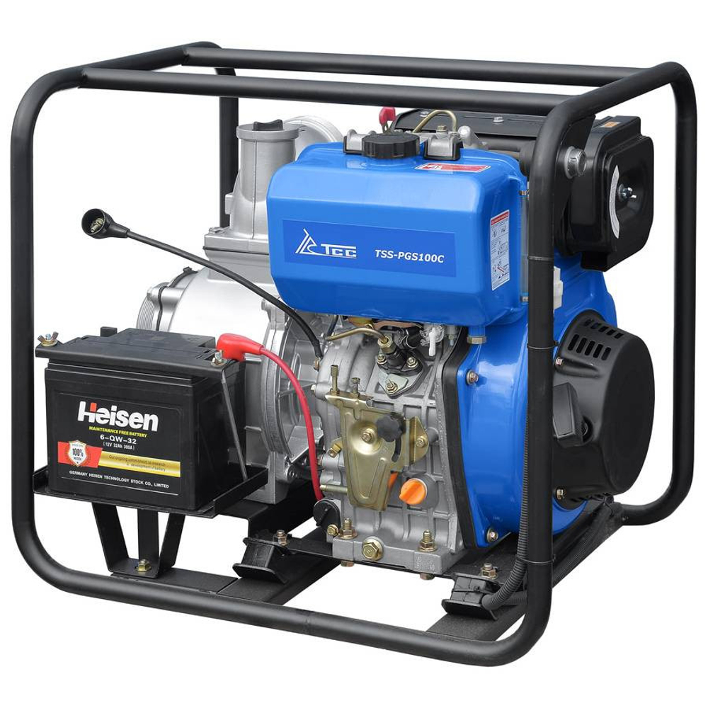 Мотопомпа дизельная ТСС TSS-PGS100C