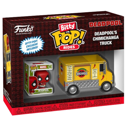 Фигурка Funko Bitty POP! Rides Marvel Deadpool Deadpool's Chimichanga Truck