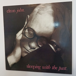 Винтажная виниловая пластинка LP Elton John Sleeping With The Past (Holland 1989)