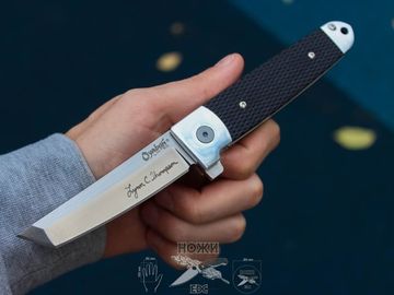 Складной нож Cold Steel 32AA Oyabun Limited c клинком из стали CPM-S35VN, рукоять алюминий / G10