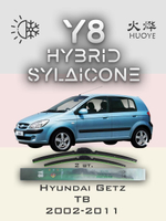 Щетки стеклоочистителя HUOYE Y8 550/350 мм на Hyundai Eon | Hook/J-Hook