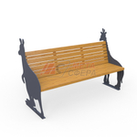 Скамейка Зоо