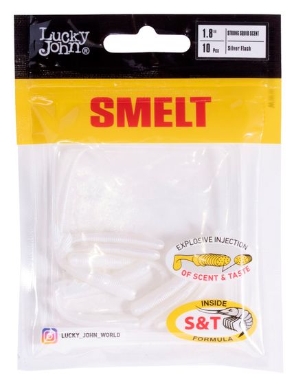 Слаги съедобные искусственные LJ Pro Series SMELT 1,8in (04.60)/026 10шт.