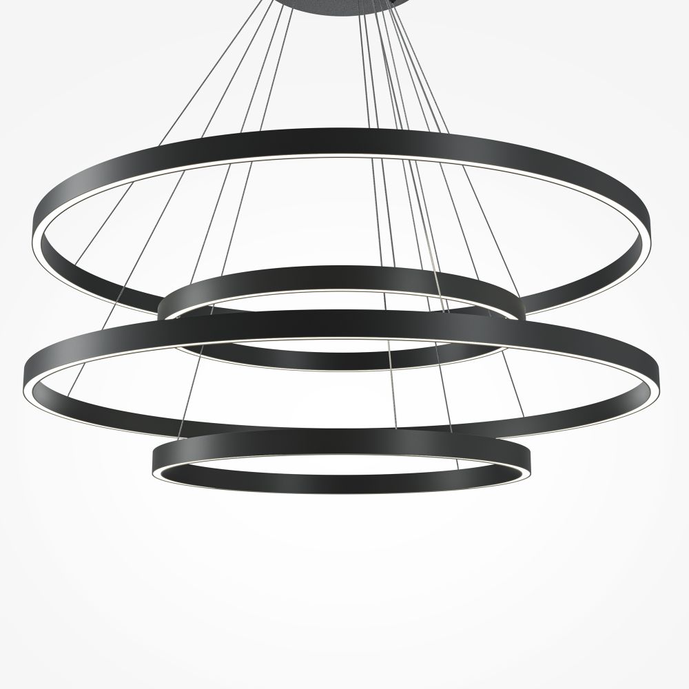 Люстра подвесная светодиодная диммируемая Maytoni   MOD058PL-L174BK