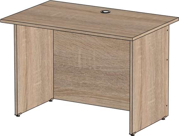 Стол письменный Стандарт Про дуб сонома