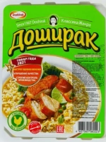 Лапша б/п DOSHIRAK Со вк курицы (Россия) 90г