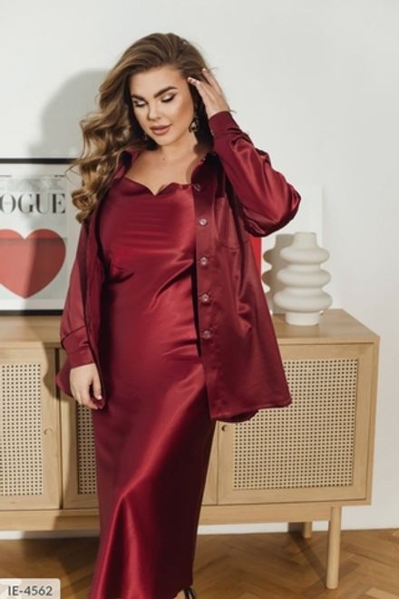 Рубашка IE-4563 Фабрика Моды Фото 1