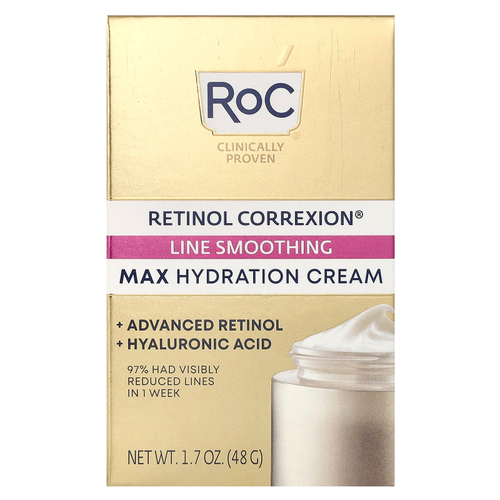 RoC, Retinol Correxion, крем для максимального увлажнения от морщин, 48 г (1,7 унции)