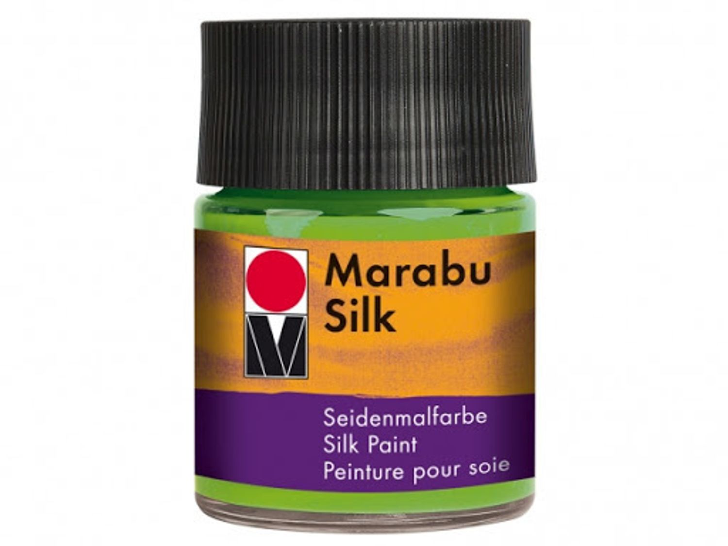 краска по шелку Marabu-Silk, цвет 282 зеленый , 50мл