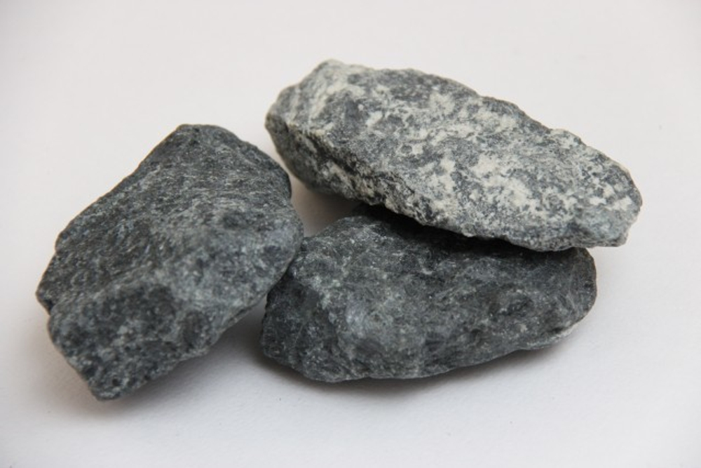 Камень для бани Габбро-диабаз (20кг) коробка,мытый