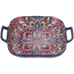 Форма керамическая для запекания «Марракеш» синяя 22,5*18,5*5см