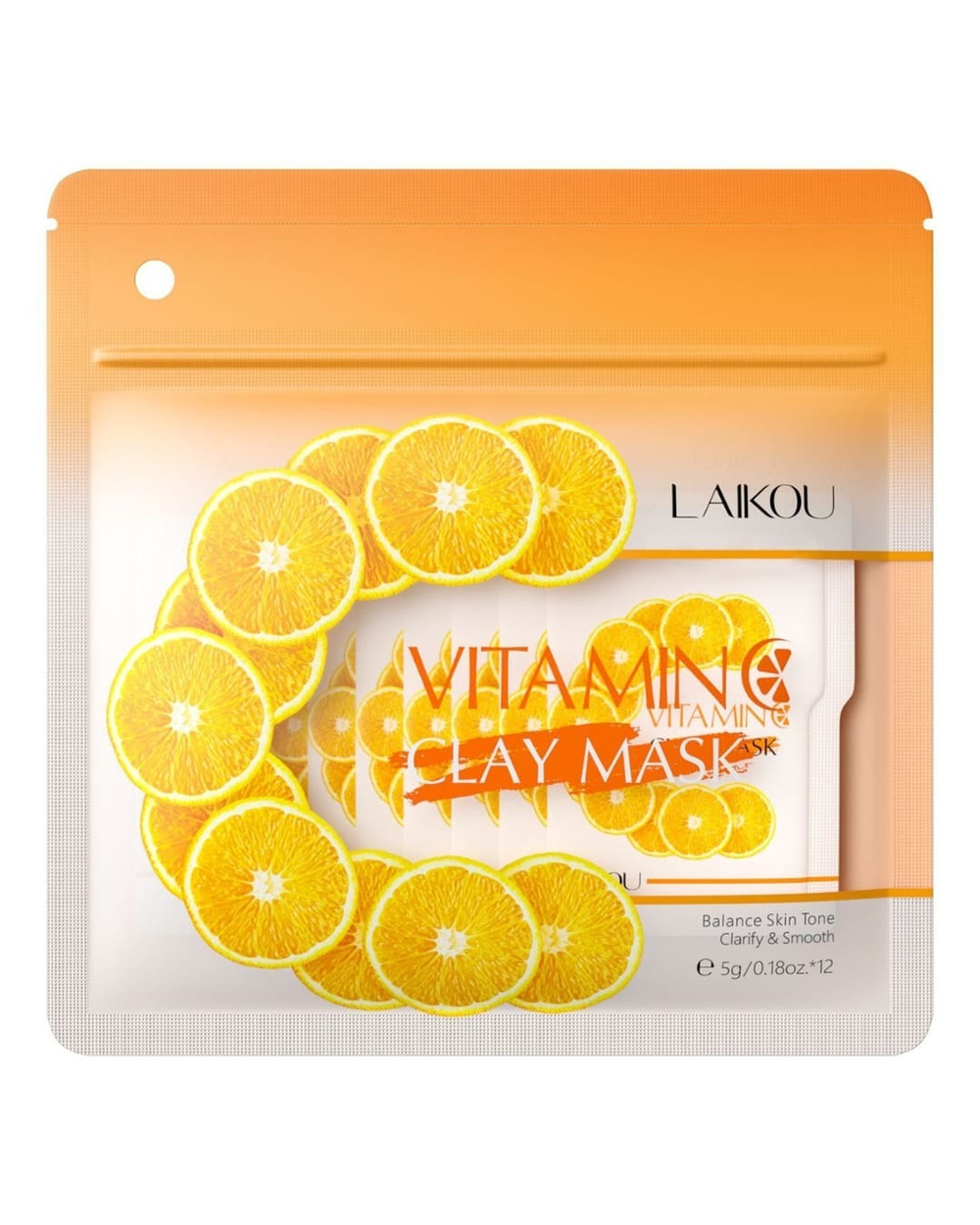 Глиняная маска для лица с витамином С